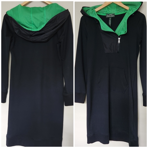 Ralph Lauren Active Sweater Hoodie Dress Size Small - Picture 1 of 16